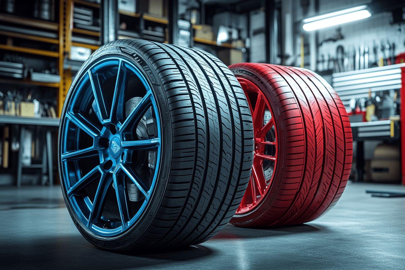 Quelle est la différence entre les pneus H et V : vitesse et performance expliquées