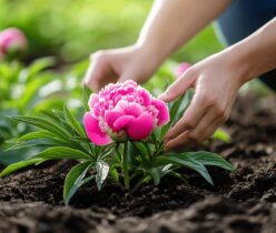 Comment déterrer et replanter une pivoine : guide complet pour une transplantation réussie
